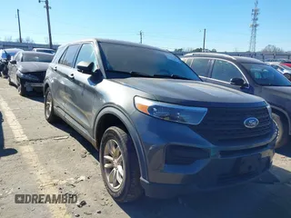 2020 Ford Explorer with VIN 1FMSK8BH9LGB12534, listed as a IAAI auction lot 41282799 with 114,909 mi miles. Bid and sale history available at carsss.com. Image 1.