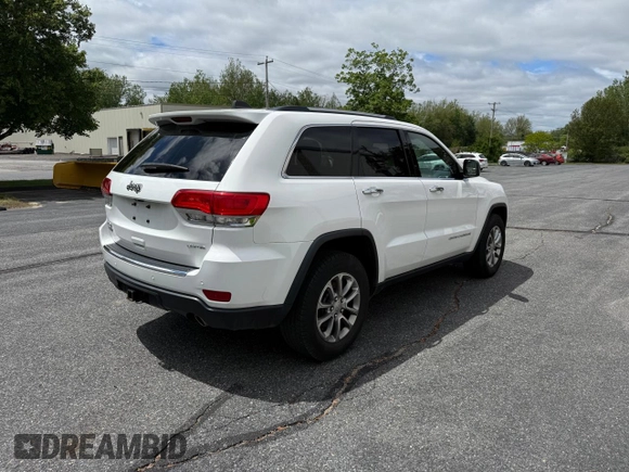 2016 Jeep Grand Cherokee Limited with VIN 1C4RJFBM9GC332745, listed as a Copart auction lot 57839245 with 88,835 mi miles and Clean title. Bid and sale history available at DreamBid. Image 4.