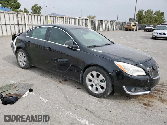 2016 Buick Regal with VIN 2G4GN5ER9G9187478, listed as a Copart auction lot 59077015 with 158,002 mi miles and Salvage title. Bid and sale history available at DreamBid. Image 4.