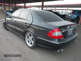 2007 Mercedes-Benz E 63 AMG with VIN WDBUF77X77B127711, listed as a IAAI auction lot 41185489 with 117,590 mi miles and . Bid and sale history available at carsss.com. Image 3.