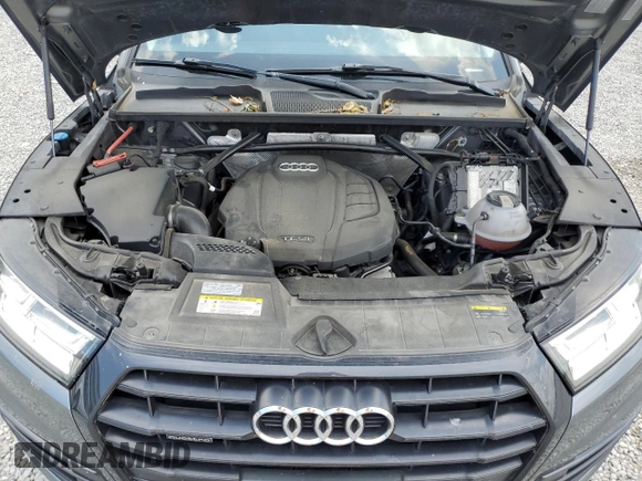 2019 Audi Q5 Premium Plus with VIN WA1BNAFY1K2017808, listed as a Copart auction lot 59008895 with 86,084 mi miles and Salvage title. Bid and sale history available at DreamBid. Image 12.