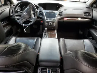 2014 Acura RLX Tech Pkg with VIN JH4KC1F54EC000323, listed as a Copart auction lot 72689144 with 0 mi miles and Salvage Title. Bid and sale history available at carsss.com. Image 8.