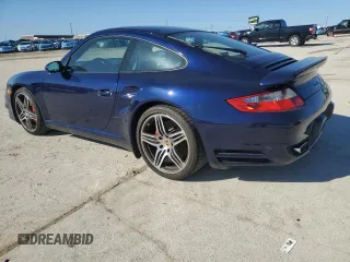 2007 Porsche 911 Turbo with VIN WP0AD29907S786676, listed as a Copart auction lot 48687765 with Not Provided miles and Clean Title. Bid and sale history available at carsss.com. Image 2.