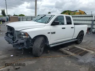 2018 Ram 1500 Tradesman with VIN 1C6RR6FT2JS100454, listed as a Copart auction lot 64715365 with 145,068 mi miles and Salvage title. Bid and sale history available at DreamBid. Image 1.