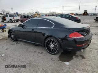 2009 BMW 6 Series 650i with VIN WBAEA53539CV92557, listed as a Copart auction lot 88932905 with 139,711 mi miles and Salvage Title. Bid and sale history available at carsss.com. Image 2.