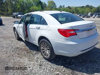 2014 Chrysler 200 LX with VIN 1C3CCBABXEN206344, listed as a IAAI auction lot 41956600 with 280,000 mi miles. Bid and sale history available at carsss.com. Image 3.
