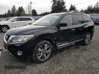 2015 Nissan Pathfinder S z VIN 5N1AR2MM2FC605868, wystawiony jako Copart lot #45898125 z przebiegiem 168 481 mil mil oraz Szkoda całkowita • Salvage title. Historia ofert i sprzedaży dostępna na DreamBid. Obrazek 1.