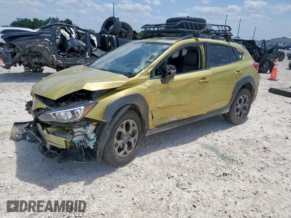 2023 Subaru Crosstrek Special Sports z VIN JF2GTHSC2PH236738, wystawiony jako Copart lot #59664675 z przebiegiem 34 364 mil mil oraz Szkoda całkowita • Salvage title. Historia ofert i sprzedaży dostępna na DreamBid. Obrazek 1.