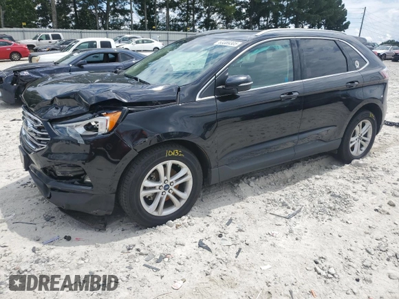 2019 Ford Edge SEL with VIN 2FMPK3J97KBB38221, listed as a Copart auction lot 63389305 with 96,269 mi miles and Salvage title. Bid and sale history available at DreamBid. Image 1.