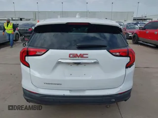 2021 GMC Terrain SLE with VIN 3GKALMEV1ML349365, listed as a IAAI auction lot 41565424 with 23,223 mi miles and . Bid and sale history available at carsss.com. Image 17.