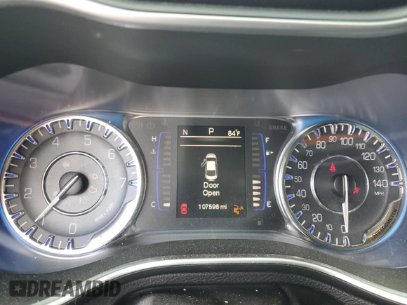 2015 Chrysler 200 Limited with VIN 1C3CCCAB0FN692475, listed as a Copart auction lot 51680985 with 107,596 mi miles and Salvage Title. Bid and sale history available at carsss.com. Image 9.