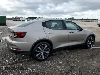 2021 Polestar 2 Launch Edition with VIN LPSED3KA9ML025011, listed as a Copart auction lot 81663604 with 46,822 mi miles and Non Repairable. Bid and sale history available at carsss.com. Image 3.