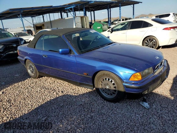 1995 BMW 3 Series 318iC with VIN WBABK5326SEC85578, listed as a Copart auction lot 70908734 with 200,381 mi miles and Salvage Title. Bid and sale history available at carsss.com. Image 4.