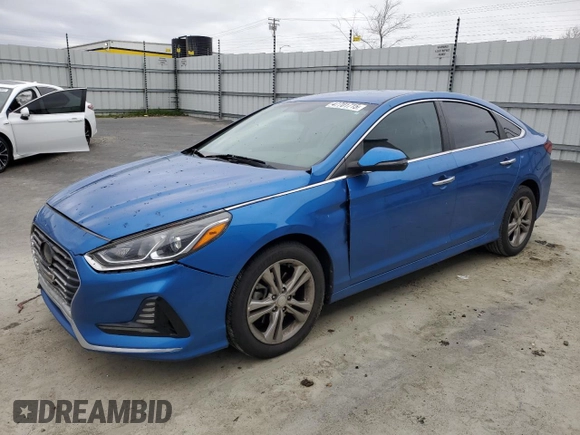 2018 Hyundai Sonata SEL with VIN 5NPE34AF2JH667549, listed as a Copart auction lot 47701715 with 83,592 mi miles and Salvage Title. Bid and sale history available at carsss.com. Image 1.