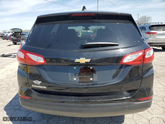 2021 Chevrolet Equinox LS with VIN 2GNAXHEV4M6124408, listed as a Copart auction lot 51142265 with 70,826 mi miles and Salvage Title. Bid and sale history available at carsss.com. Image 6.