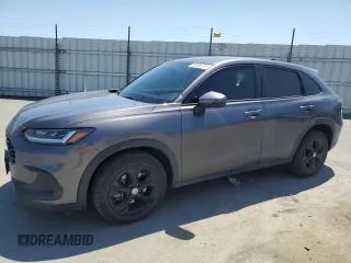 2025 Honda HR-V LX with VIN 3CZRZ2H35SM742217, listed as a Copart auction lot 56189715 with 6,673 mi miles and Salvage title. Bid and sale history available at DreamBid. Image 1.
