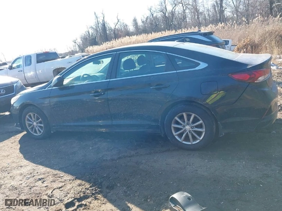 2019 Hyundai Sonata SE with VIN 5NPE24AF9KH755681, listed as a IAAI auction lot 41456521 with 128,345 mi miles. Bid and sale history available at carsss.com. Image 14.