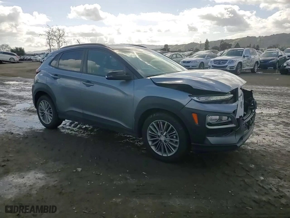 2018 Hyundai Kona SEL with VIN KM8K2CAA7JU121321, listed as a Copart auction lot 45602095 with 54,856 mi miles and Salvage Title. Bid and sale history available at carsss.com. Image 12.