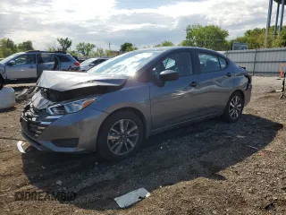 2024 Nissan Versa S with VIN 3N1CN8DV9RL910137, listed as a Copart auction lot 58195325 with 7,673 mi miles and Salvage title. Bid and sale history available at DreamBid. Image 1.