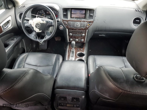 2014 Nissan Pathfinder SL with VIN 5N1AR2MM8EC663658, listed as a Copart auction lot 45519585 with NaN miles and Salvage Title. Bid and sale history available at carsss.com. Image 8.
