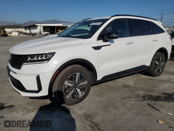2023 Kia Sorento S with VIN 5XYRL4LC5PG208066, listed as a Copart auction lot 45376745 with 16,943 mi miles and Salvage Title. Bid and sale history available at DreamBid. Image 1.
