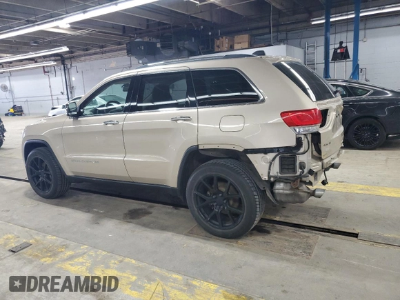 2014 Jeep Grand Cherokee Limited z VIN 1C4RJFBG1EC148908, wystawiony jako Copart lot #54311675 z przebiegiem 90 886 mil mil oraz Szkoda całkowita • Salvage title. Historia ofert i sprzedaży dostępna na DreamBid. Obrazek 2.