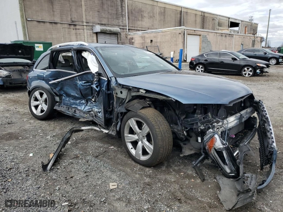 2015 Audi allroad Premium Plus with VIN WA1UFAFL4FA049089, listed as a Copart auction lot 48171605 with 56,604 mi miles and Salvage Title. Bid and sale history available at carsss.com. Image 4.