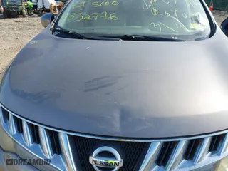 2009 Nissan Murano SL with VIN JN8AZ18W09W156966, listed as a IAAI auction lot 41814903 with 999,999 mi miles. Bid and sale history available at carsss.com. Image 10.