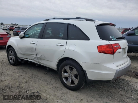 2009 Acura MDX Sport/Entertainment Pkg with VIN 2HNYD288X9H525647, listed as a Copart auction lot 45052705 with 222,361 mi miles and Salvage Title. Bid and sale history available at carsss.com. Image 2.