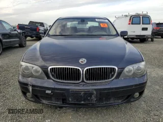 2007 BMW 7 Series 750i with VIN WBAHL835X7DT08910, listed as a Copart auction lot 45055265 with 145,050 mi miles and Clean title. Bid and sale history available at DreamBid. Image 5.