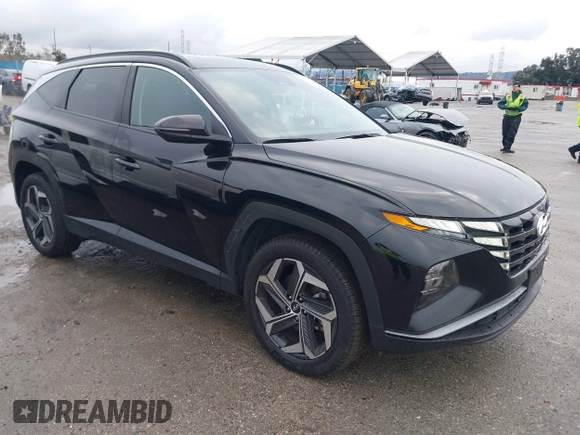 2023 Hyundai Tucson SEL with VIN 5NMJFCAE7PH162569, listed as a IAAI auction lot 41775805 with 40,537 mi miles and . Bid and sale history available at carsss.com. Image 1.