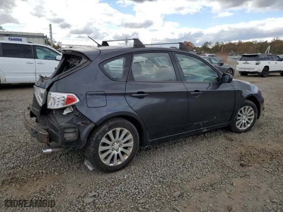 2008 Subaru Impreza Wagon (Natl) i w/Premium Pkg with VIN JF1GH61648H825216, listed as a Copart auction lot 75814224 with 172,281 mi miles and Salvage Title. Bid and sale history available at carsss.com. Image 3.