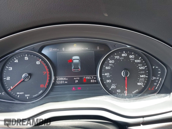 2022 Audi Q5 S line Premium with VIN WA1GAAFYXN2102653, listed as a IAAI auction lot 41967220 with 20,864 mi miles and . Bid and sale history available at DreamBid. Image 7.