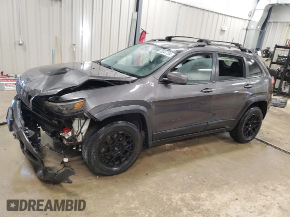 2019 Jeep Cherokee Trailhawk Elite с VIN 1C4PJMBN6KD162156, выставлен на аукционе Copart как лот 83041704 с пробегом 100 616 миль миль и Списание • Salvage title. История ставок и продаж доступна на DreamBid. Изображение 1.