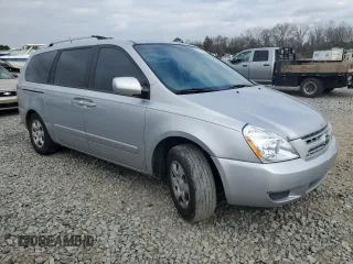 2009 Kia Sedona LX with VIN KNDMB233196314313, listed as a Copart auction lot 44050935 with 187,297 mi miles and Salvage Title. Bid and sale history available at carsss.com. Image 4.