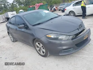 2015 Dodge Dart SXT with VIN 1C3CDFBB3FD309566, listed as a IAAI auction lot 41749617 with 180,188 mi miles. Bid and sale history available at carsss.com. Image 1.