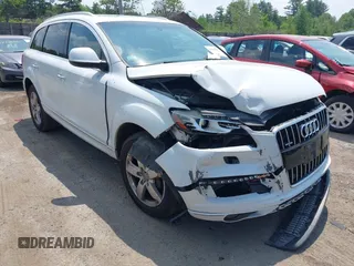 2012 Audi Q7 Premium Plus with VIN WA1LMAFE8CD008395, listed as a IAAI auction lot 42389891 with 157,131 mi miles and . Bid and sale history available at DreamBid. Image 6.