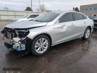 2020 Chevrolet Malibu LT with VIN 1G1ZD5ST4LF060423, listed as a Copart auction lot 49816285 with 82,278 mi miles and Salvage Title. Bid and sale history available at carsss.com. Image 1.
