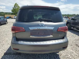 2015 Infiniti QX80 with VIN JN8AZ2NE5F9086764, listed as a Copart auction lot 65805134 with 154,333 mi miles and Salvage Title. Bid and sale history available at carsss.com. Image 6.