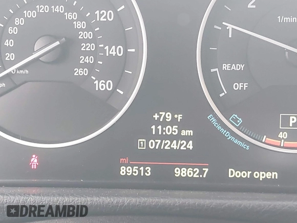 2014 BMW 4 Series 435i xDrive with VIN WBA3R5C58EK188668, listed as a IAAI auction lot 39946954 with 89,513 mi miles and . Bid and sale history available at DreamBid. Image 16.