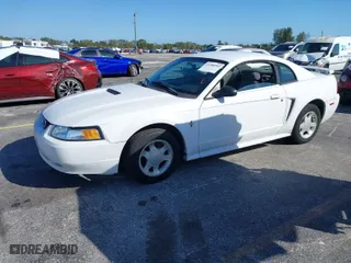2001 Ford Mustang Standard with VIN 1FAFP40481F126272, listed as a IAAI auction lot 41288599 with 164,577 mi miles. Bid and sale history available at carsss.com. Image 2.