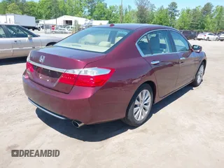 2014 Honda Accord EX-L with VIN 1HGCR2F86EA036175, listed as a IAAI auction lot 42146831 with 105,031 mi miles and . Bid and sale history available at carsss.com. Image 4.