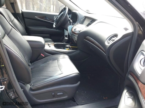 2015 Infiniti QX60 with VIN 5N1AL0MN0FC502012, listed as a IAAI auction lot 41704866 with 38,181 mi miles. Bid and sale history available at carsss.com. Image 5.