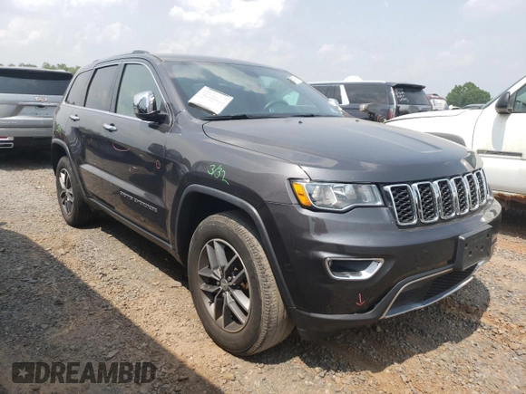 2017 Jeep Grand Cherokee Limited z VIN 1C4RJFBG3HC849132, wystawiony jako Copart lot #59746995 z przebiegiem 29 001 mil mil oraz Szkoda całkowita • Salvage title. Historia ofert i sprzedaży dostępna na DreamBid. Obrazek 4.