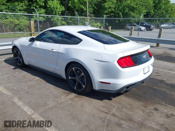 2020 Ford Mustang EcoBoost with VIN 1FA6P8TH4L5190405, listed as a IAAI auction lot 42221673 with 54,854 mi miles and . Bid and sale history available at DreamBid. Image 3.
