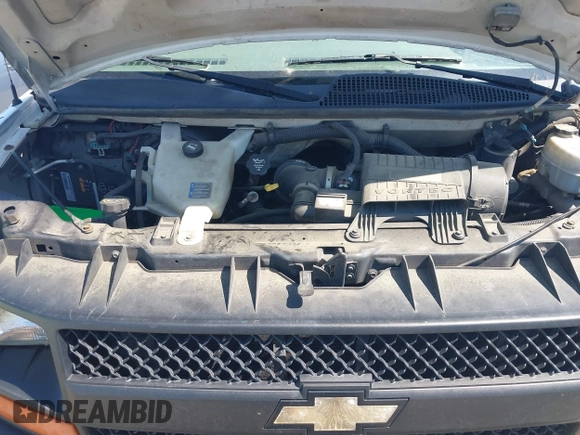 2012 Chevrolet Express Cargo with VIN 1GCWGFCA6C1194707, listed as a IAAI auction lot 42424538 with 335,965 mi miles and . Bid and sale history available at DreamBid. Image 10.