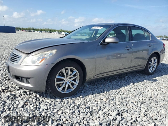 2007 Infiniti G35 Sedan G35x with VIN JNKBV61F27M813793, listed as a Copart auction lot 51618015 with 149,884 mi miles and Salvage Title. Bid and sale history available at carsss.com. Image 1.