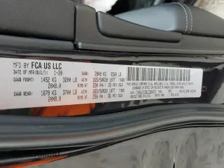 2020 Jeep Grand Cherokee Overland with VIN 1C4RJFCG9LC264711, listed as a Copart auction lot 51505885 with 52,670 mi miles and Salvage Title. Bid and sale history available at DreamBid. Image 15.