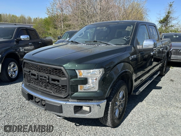 2016 Ford F-150 XLT with VIN 1FTFW1EG4GKE48227, listed as a IAAI auction lot 41907752 with 233,964 mi miles. Bid and sale history available at carsss.com. Image 2.