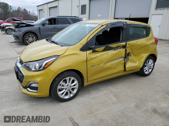 2022 Chevrolet Spark 1LT with VIN KL8CD6SA4NC027906, listed as a Copart auction lot 44465105 with 81,431 mi miles and Salvage Title. Bid and sale history available at carsss.com. Image 1.